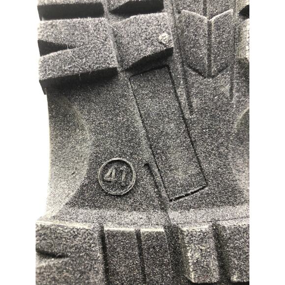 Womens Mid Calf Mountain Walking Tactical Waterproof Boots Black US-10 EU-41 - Picture 8 of 16